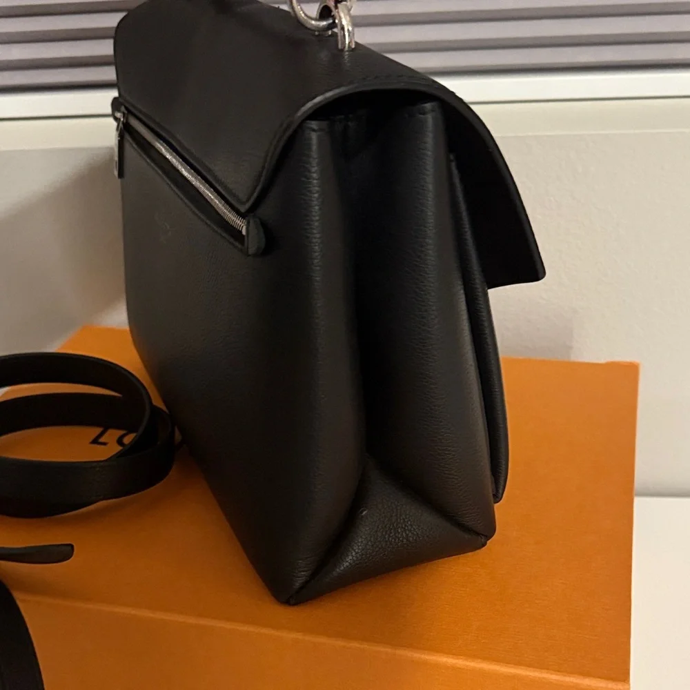 Louis Vuitton Black Satchel with Silver Accents - Picture 6 of 13